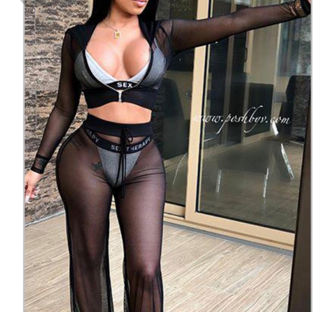 Fashion cover up set w glasses